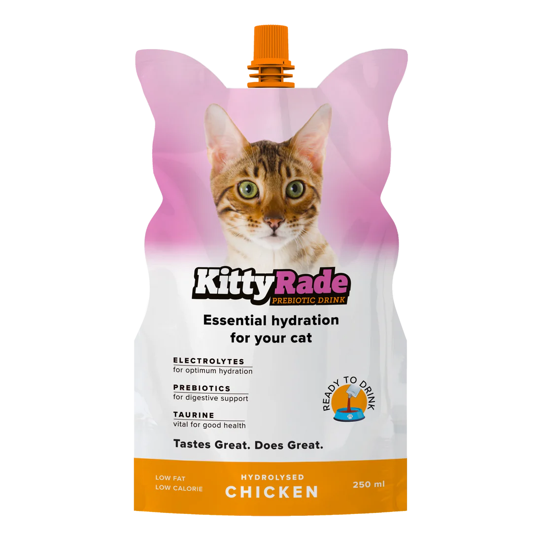 KittyRade Chicken Prebiotic drink for Cats
