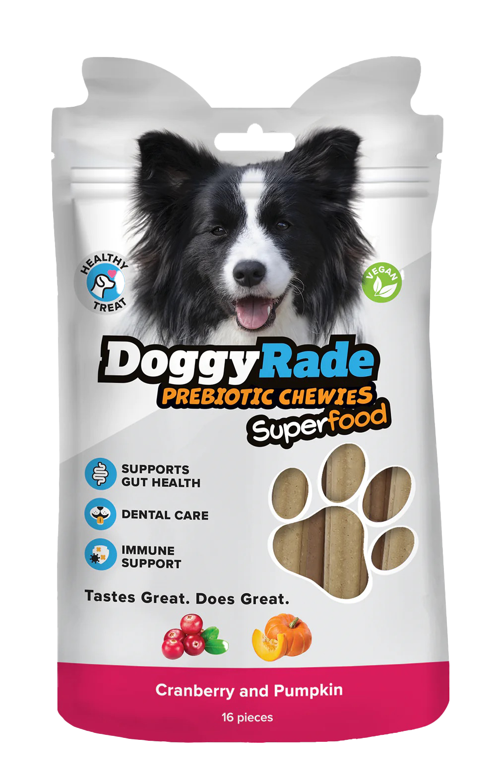 Cranberry and Pumpkin - Prebiotic Superfood Chewies (Plant Based)