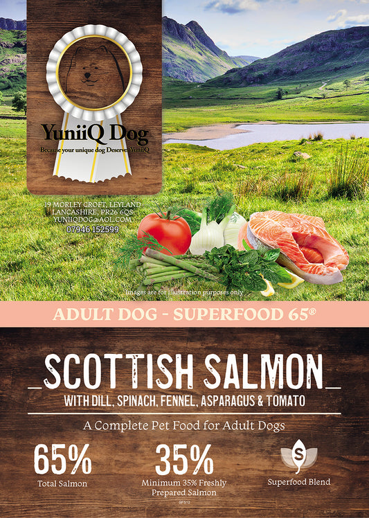 Superfood65 Salmon for working dogs - 15kg
